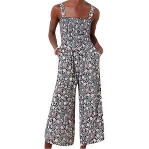 NWT LOFT Floral Jumpsuit